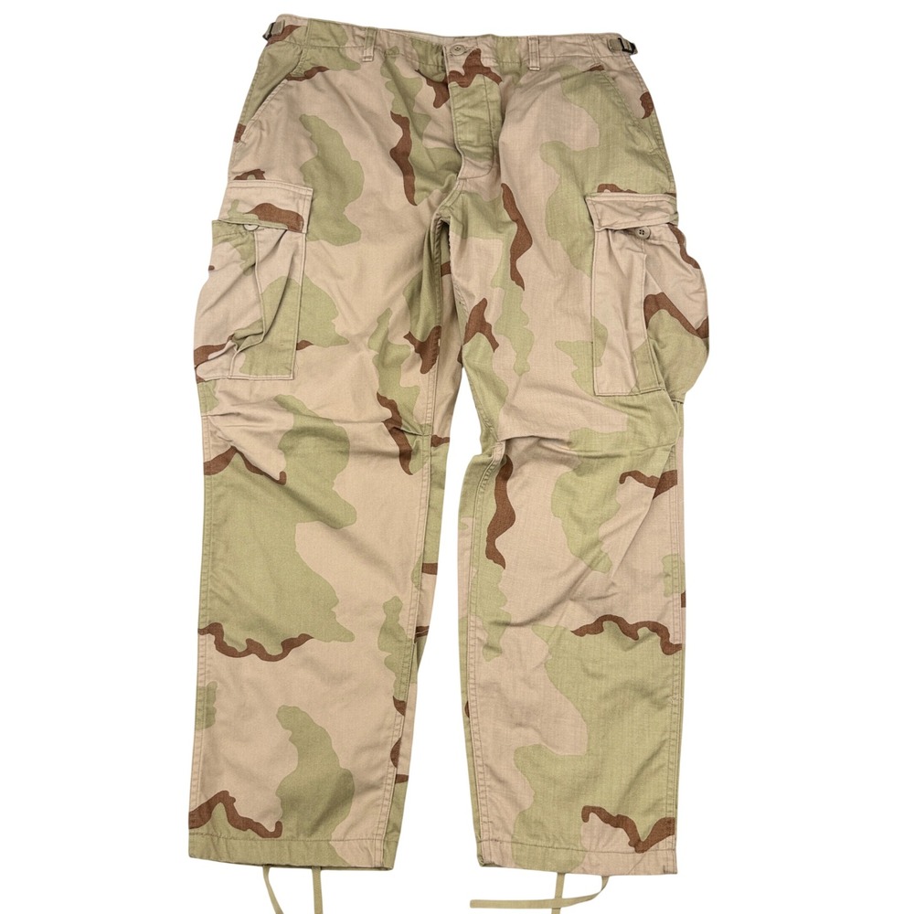Propper Desert Camouflage Combat Trousers 37x29.5 Tan 3 Color Camo Cargo Pants